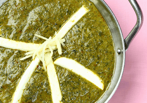 パラックパニール　Palak Paneer (ふつう)