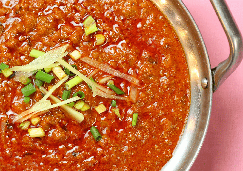 マトンキーマ　Mutton Kheema (中辛)